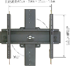 WFBR2642 電視壁掛架 - 平面可橫直式切換型 <37~65吋通用>