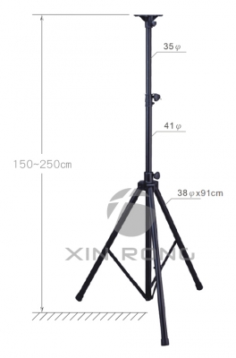 S-818L 音箱架 <150~250㎝> - 三腳收放型